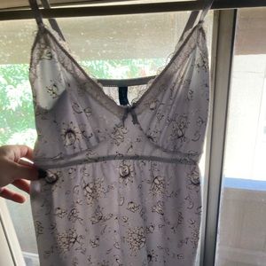 Sweet Floral Cami with lace details